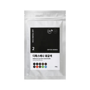 이영차 새치염색 헤나 흑갈색 100g 솔직 후기 | 피부 타입별 분석 - 상품 이미지 2
