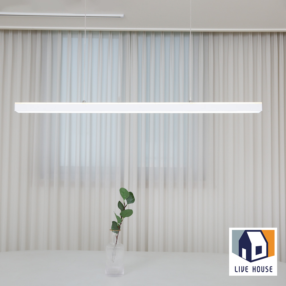 식탁조명 펜던트 LED 일자 주방 식탁등 투라인