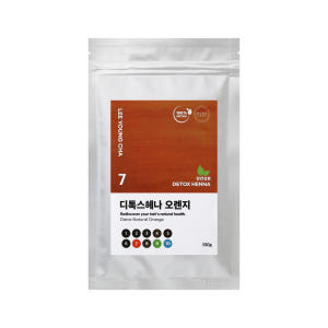 이영차 새치염색 오렌지색 100g 솔직 후기 | 피부 타입별 분석 - 상품 이미지 2
