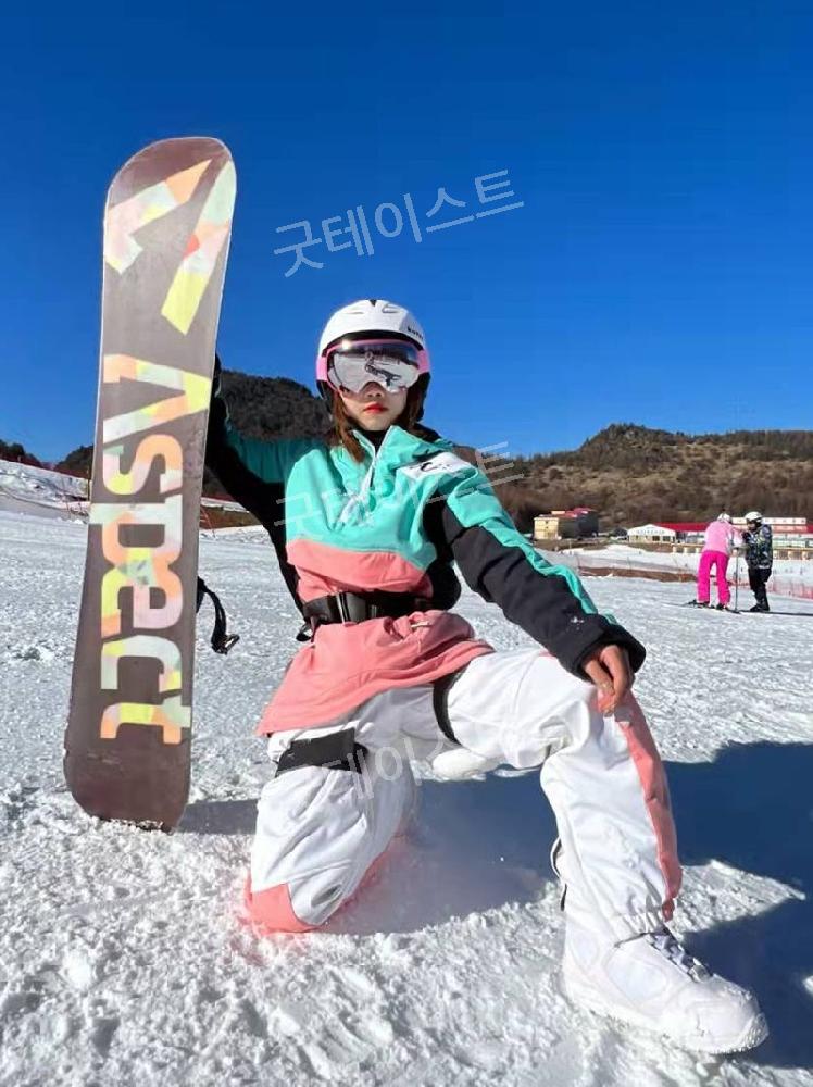 스키복 보드복 세트 여성 방한복 방풍 따뜻한 상품 이미지