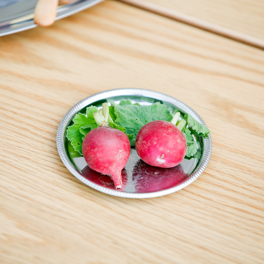 MOTTA 모타 산마르코 클래식 원형코스터 10 cm 커피받침 와인잔받침 스텐 철제 메탈 이미지 7