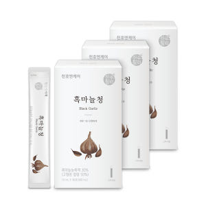 천호엔케어 100% 남해안 일대 자연숙성 흑마늘즙 스틱 흑마늘청 30포,... 맛있게 먹은 솔직 후기 - 상품 이미지 2