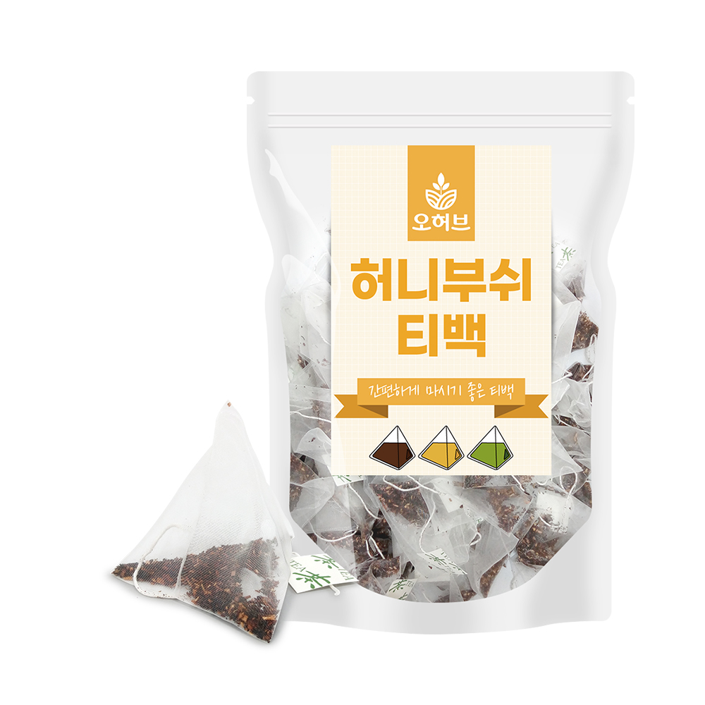 허니부쉬차 삼각티백 25티백 식수대용 허브차 허브티 - 상품 이미지