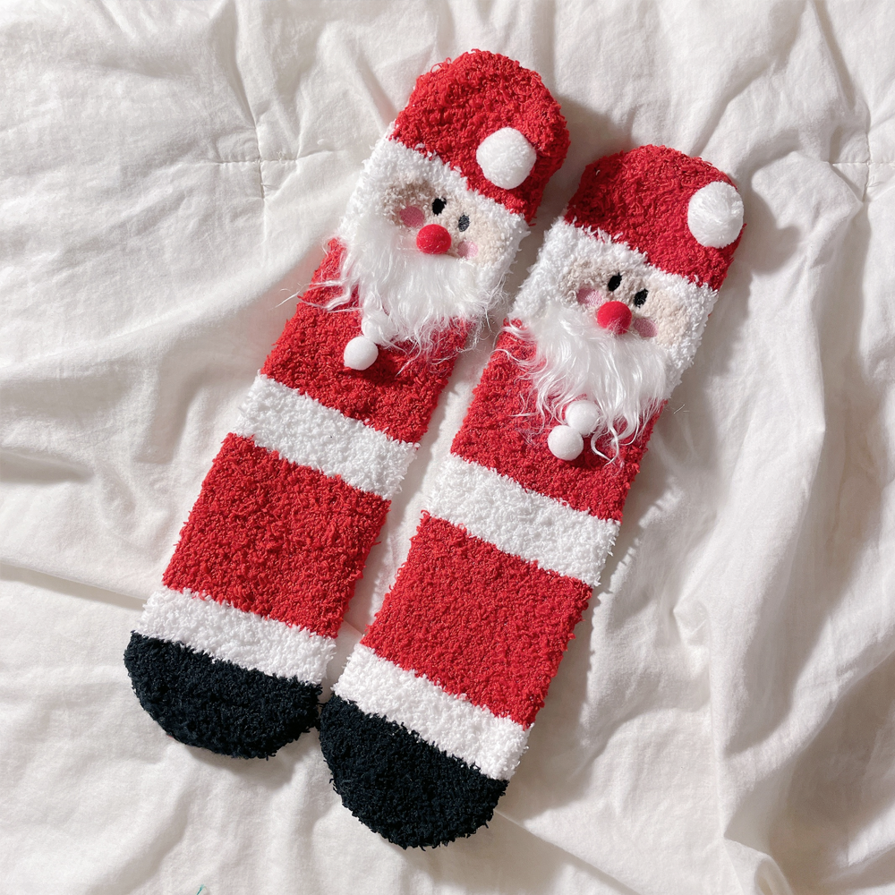 메리 크리스마스 반목 수면양말 기프트 세트 상세 이미지 3