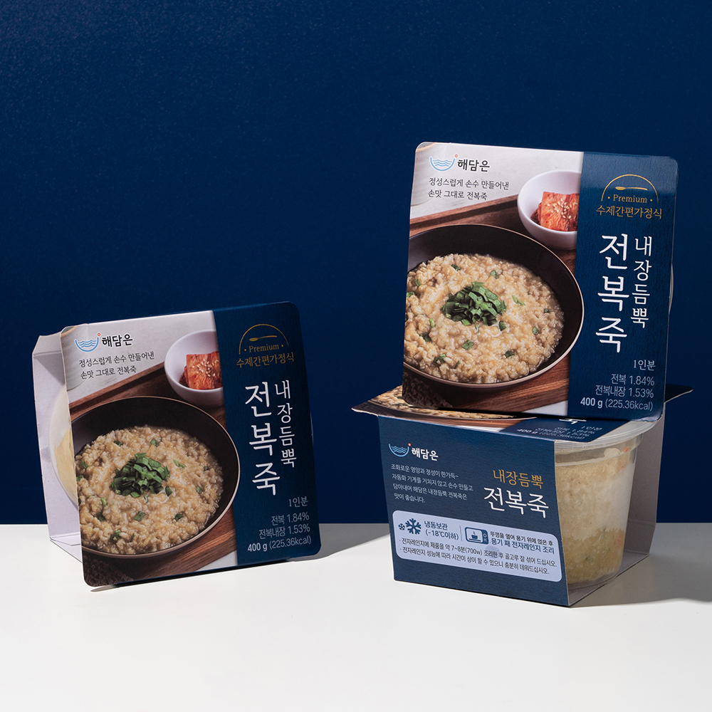 수제로 만든 내장듬뿍 전복죽 전복내장죽 1인분 400g - 상세 이미지 2