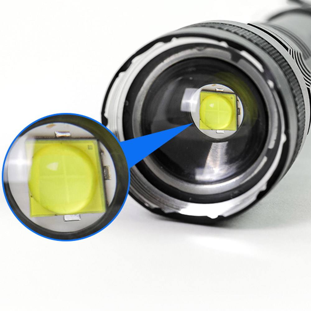 엑스킹 충전형 LED 랜턴 캠핑 낚시 등산 자전거 자동차 휴대용 USB 충전 원터치 손전등 랜턴 렌턴 - 상세 이미지 4