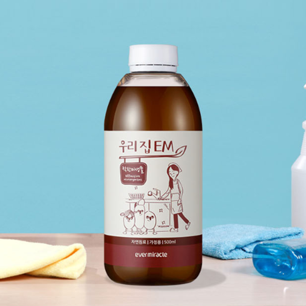 우리집 EM원액 500ml 이엠원액 발효 미생물 청소 비료 : 어스에코라이프