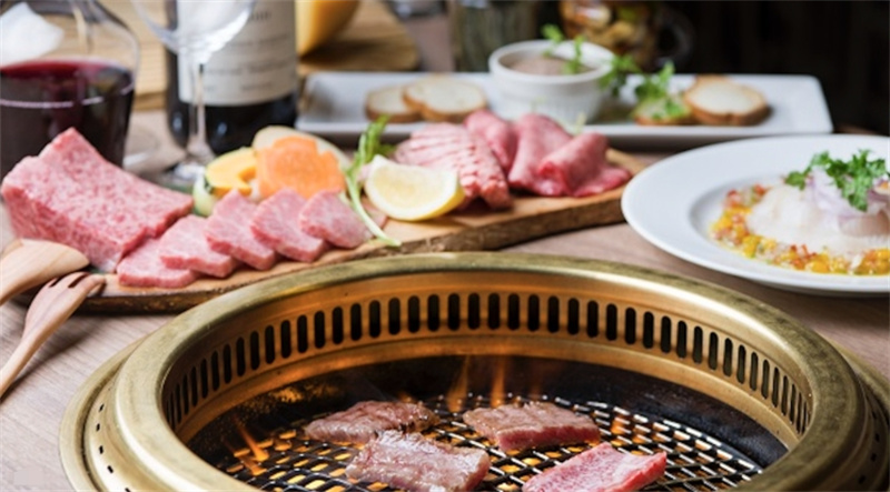 일본 홋카이도 음식 야키니쿠 바 타무라 홋카이도 야키니쿠 코스 이미지 2