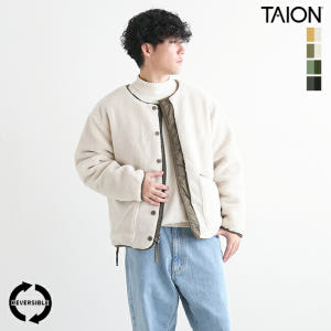 타이온 TAION 남녀공용 밀리터리 리버시블 투웨이 2way 크루넥 다운... 착용 후기 | 사이즈/핏 총정리 - 상품 이미지 2