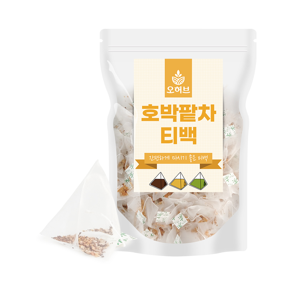 호박팥차 늙은호박 호박수 호박티 삼각티백 25개 물대신 맛있는 차 - 메인 이미지