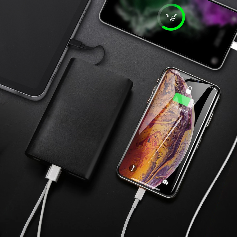 애니클리어 휴대용 파워뱅크 10000mAh 대용량 고속충전 보조배터리 PDB-QC20 - 상세 이미지 4