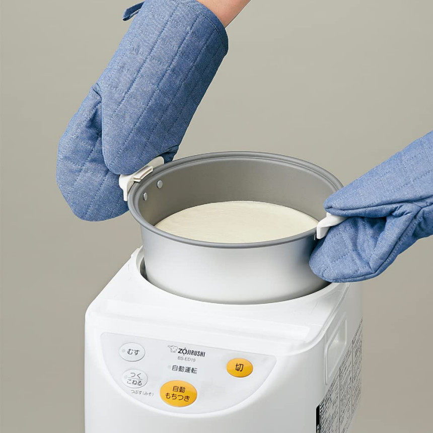 조지루시 떡 만들기 기계 마이콘 전자동 일제 화이트 모찌 제품 이미지