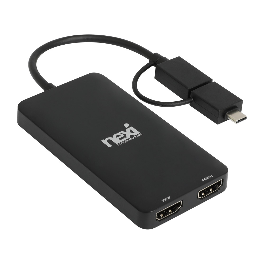 USB C타입 A타입 듀얼모니터 HDMI 확장 컨버터 노트북 맥북 - 상세 이미지 4