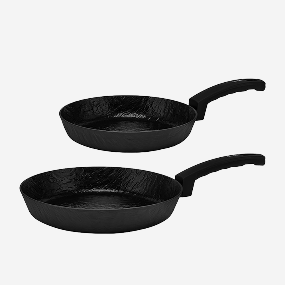 쉐프윈 락스톤 코팅후라이팬 24cm + 28cm 2종세트 - 메인 이미지