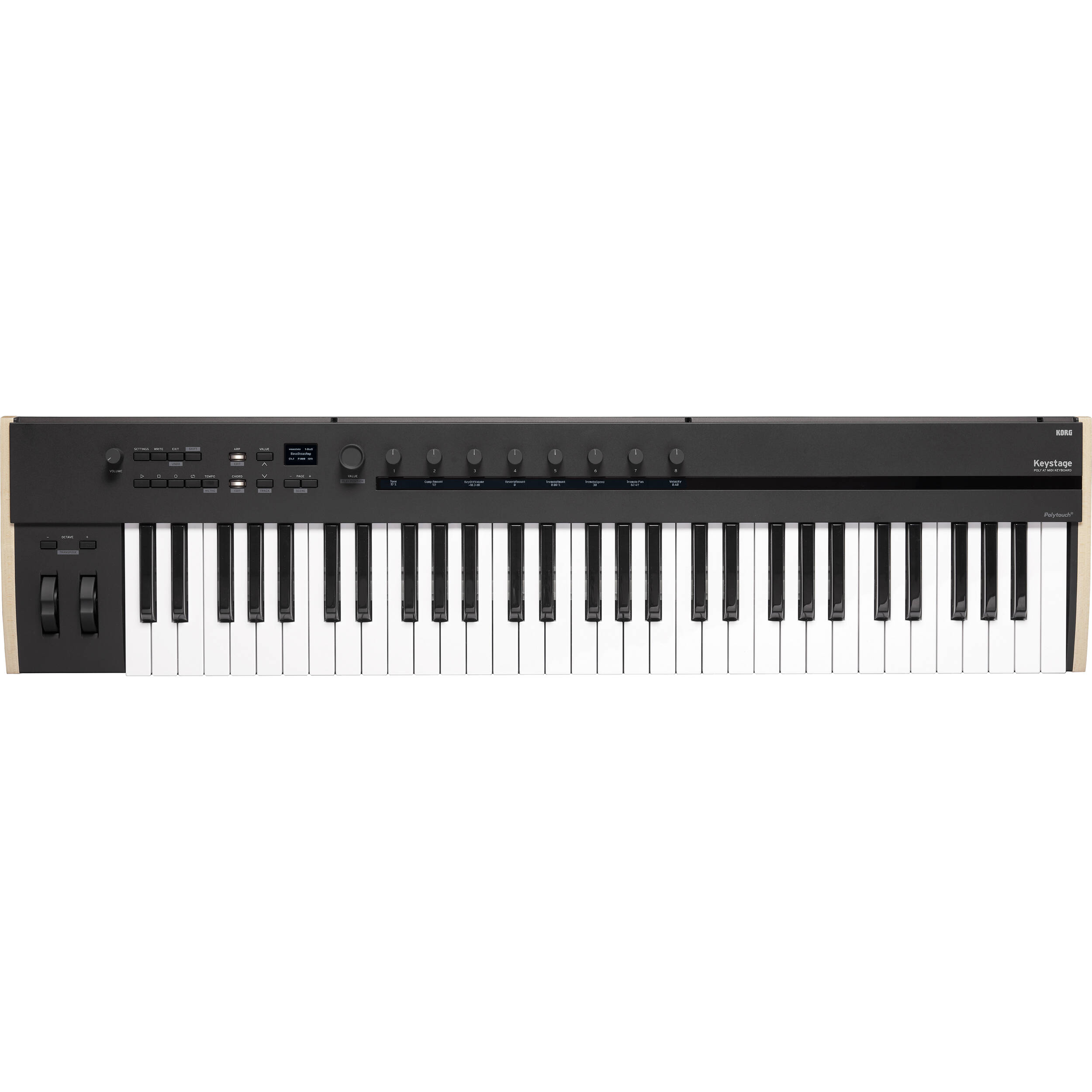 KORG Keystage-61 코르그 마스터키보드 폴리포닉 AT 미디 컨트롤러 키스테이지 - 상세 이미지 2