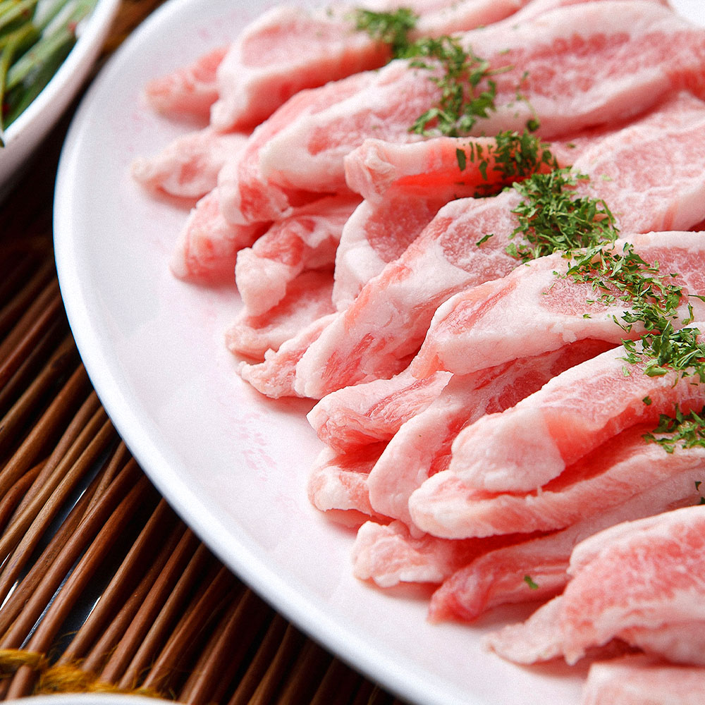 (새벽배송)바라던 가브리살 2kg 대용량 칠레산 수입돼지고기 원물 이미지 8