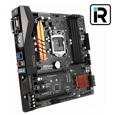 [중고]B150M PRO4 6세대 메인보드 B150 LGA 1151 소켓 애즈락