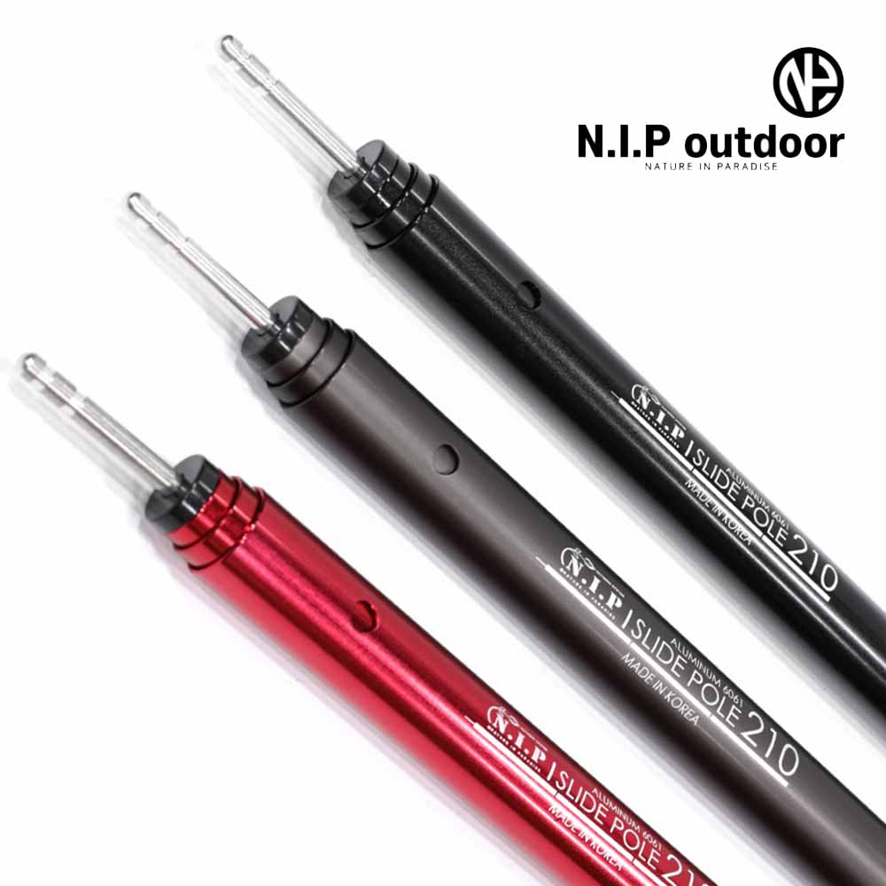 N.I.P 슬라이드 폴대 슬라이딩 사이드폴 210 1줄