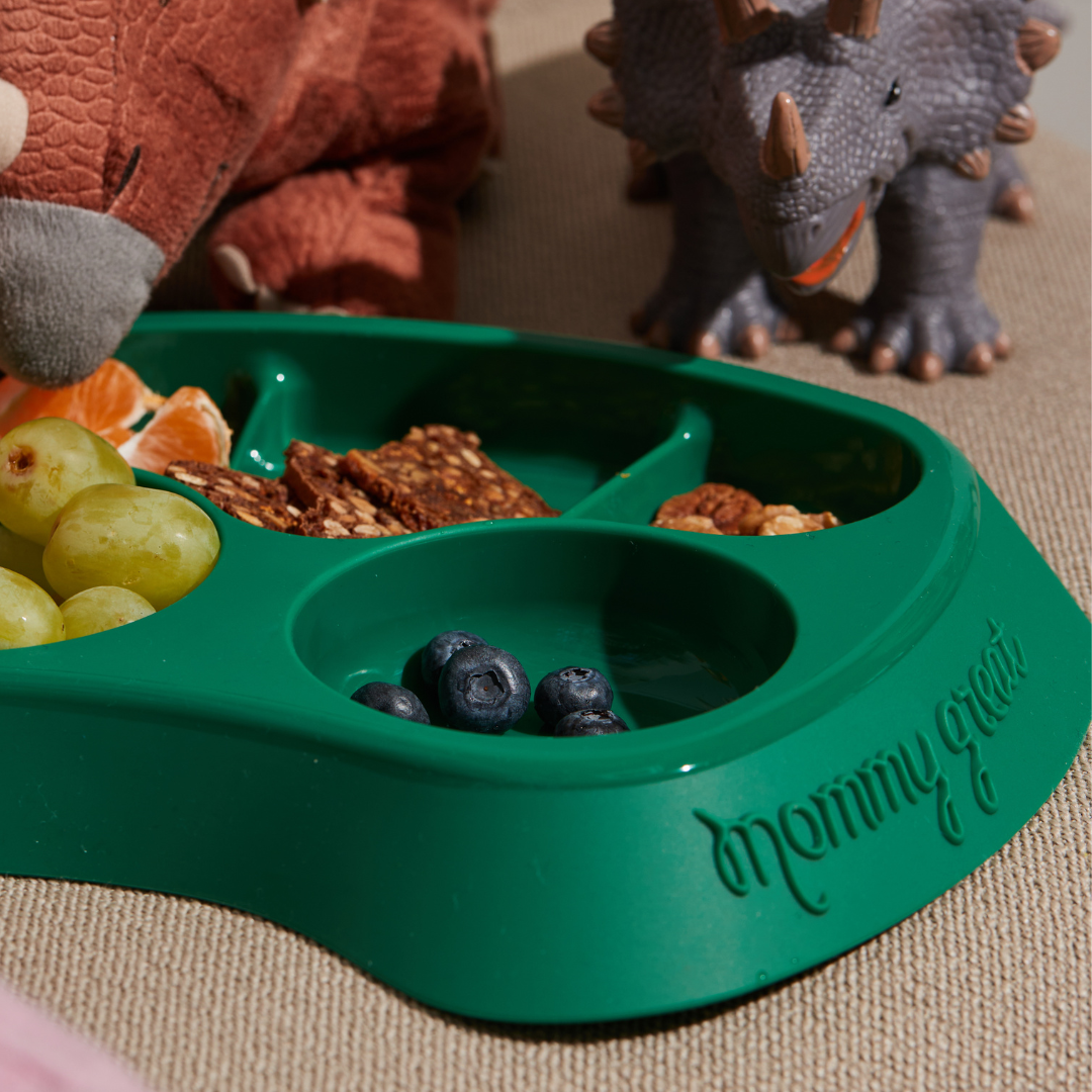 마미그래 5구 실리콘식판 유아식판 이유식기 아기식판