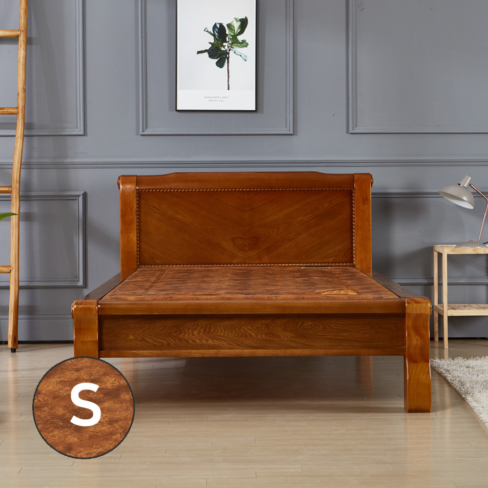 늘품 온열 황토 흙침대 황토불 보료 온돌 침대 카우치 1인용 싱글 S