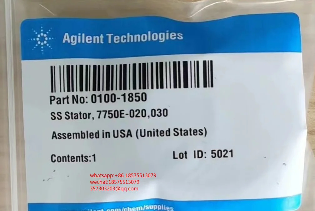 Agilent 0100 1850 스테이터0101 0921 샘플링 밸브 0101 0920 스위치 7750 피팅 원본및 새제품 1 피스