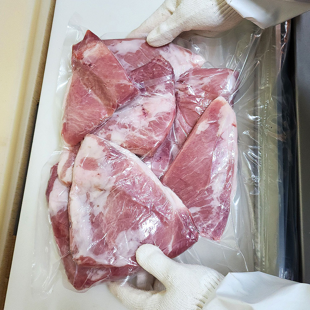 바라던 가브리살 2kg 대용량 칠레산 수입돼지고기 원물 - 상품 이미지