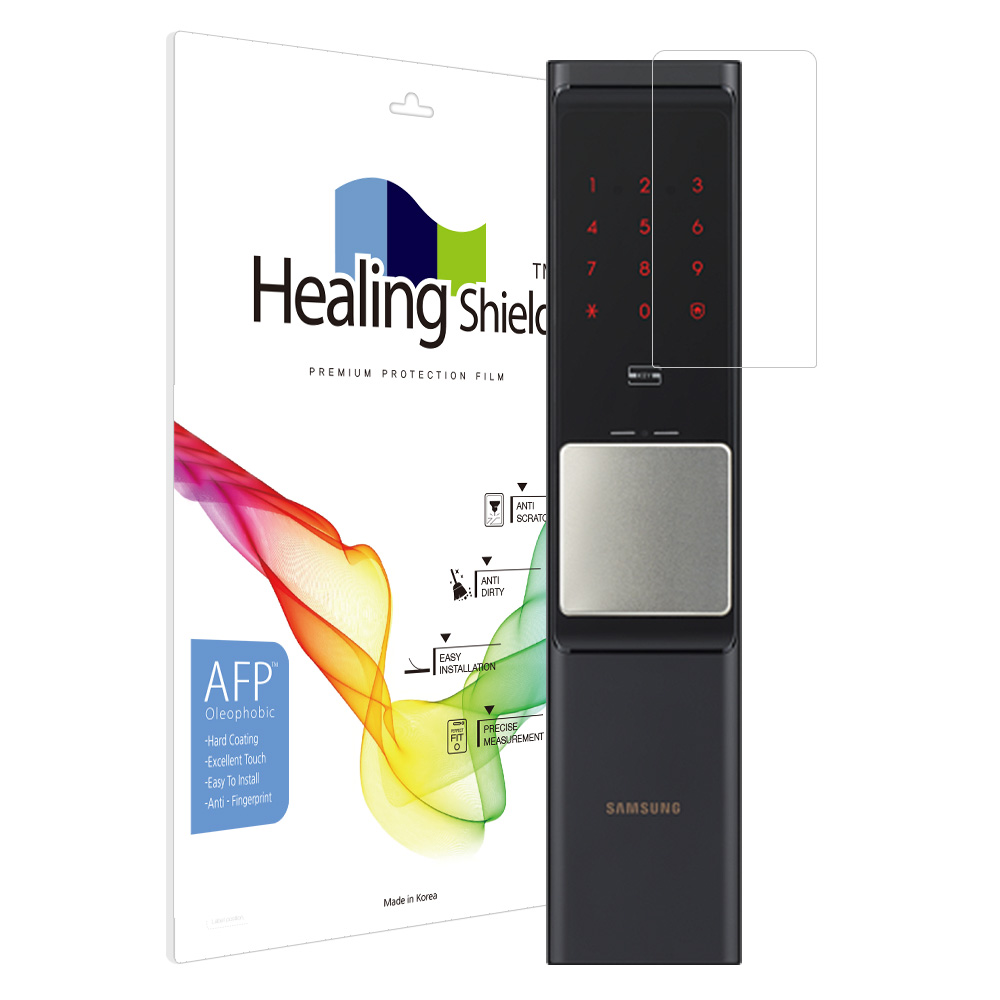 삼성 SHP-DR700 도어락 올레포빅 액정보호필름 개봉기 | 실사용 후기 - 대표 이미지