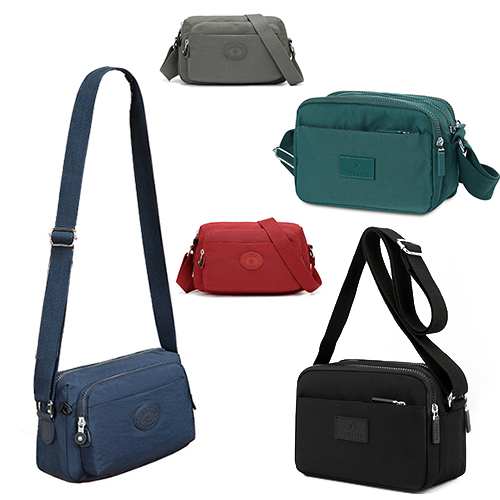 여행용크로스백 휴대폰가방 가벼운 나일론 천크로스백 (754) (1257)