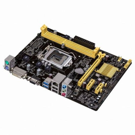 [중고]아수스 ASUS H81M-E 인텔 소켓1150 B85 4세대 메인보드