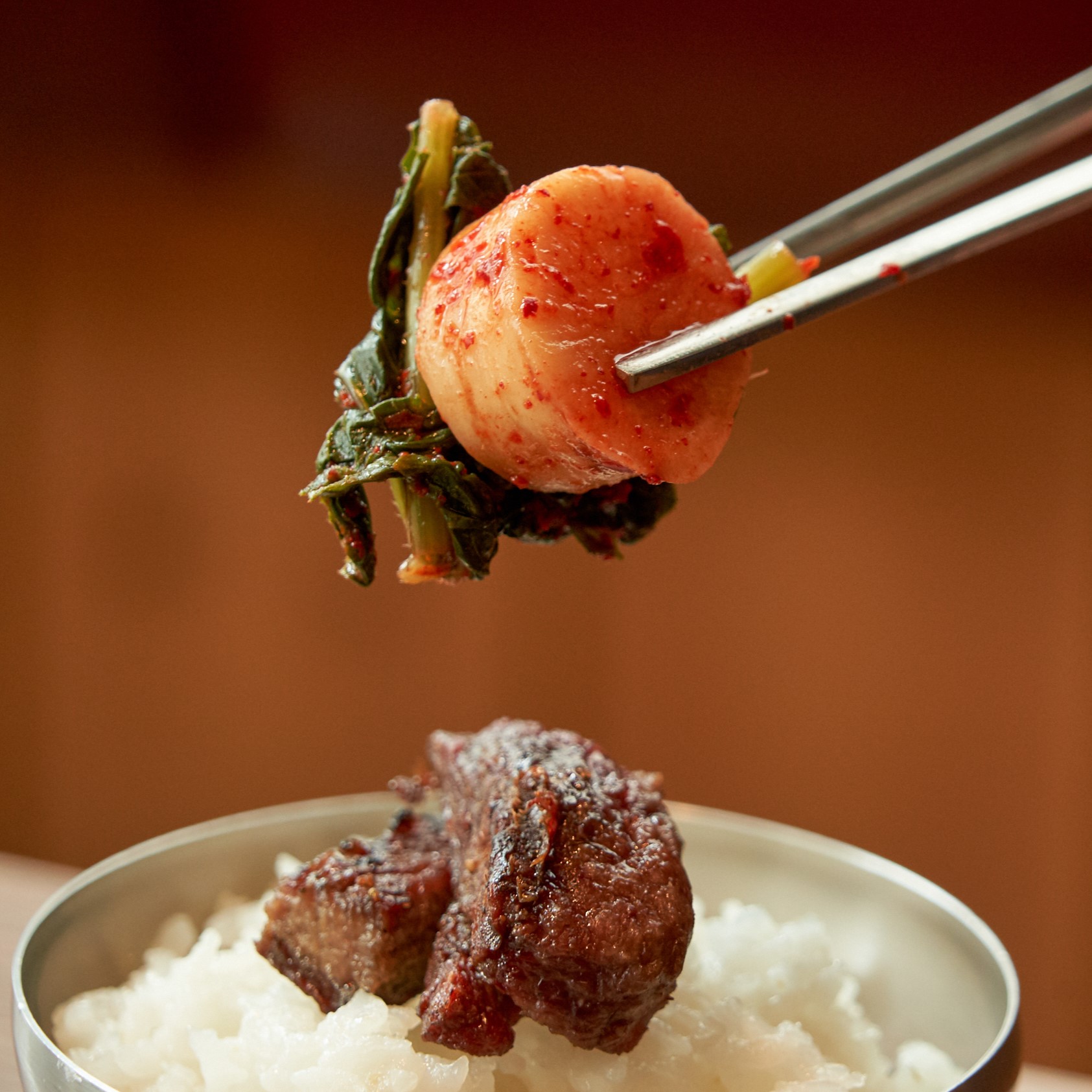 [조박집]마포 원조 돼지갈비 맛집 택배 100% 국내산 냉장 양념목살 600g+총각김치 500g set - 상세 이미지 3