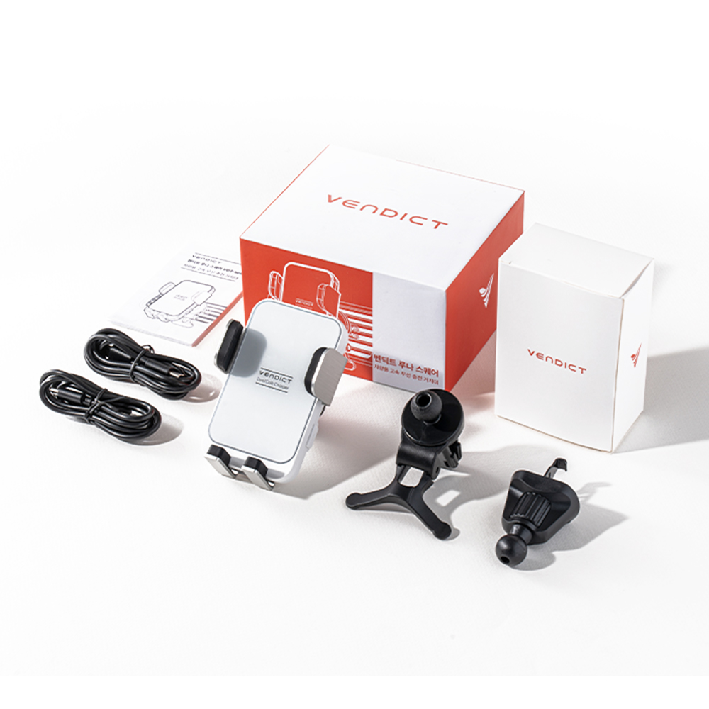 벤딕트 차량용 무선 충전기 거치대 Z플립7 6 5 4 핸드폰 스마트폰 루나스퀘어