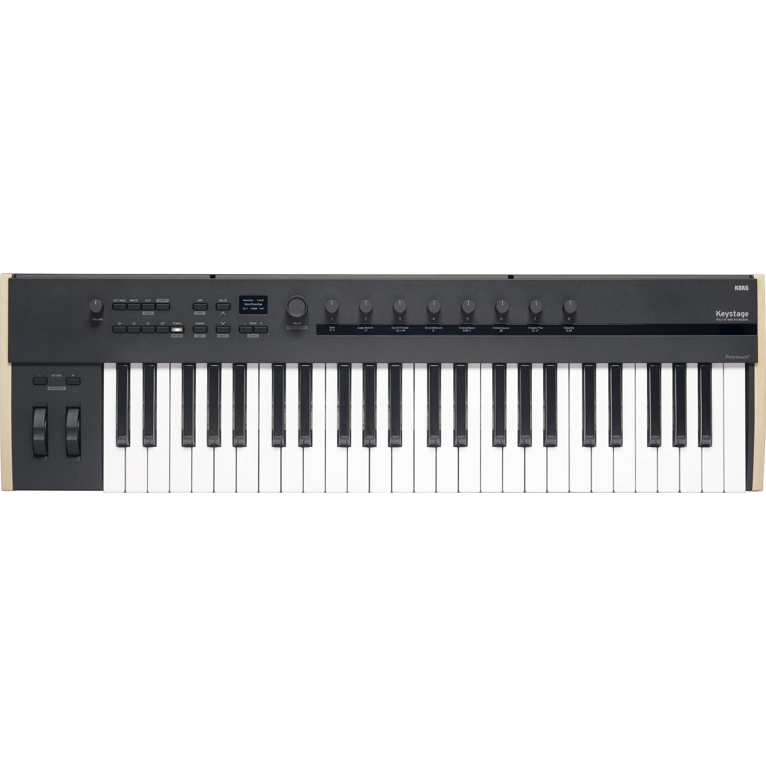 KORG Keystage-49 코르그 마스터키보드 49건반 미디 컨트롤러 폴리포닉 AT - 상세 이미지 2