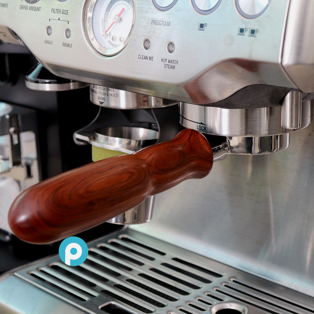 바텀리스 포터필터 브레빌 54mm 8시리즈 밤비노 호환 바리스타 용품 우드 웨이브