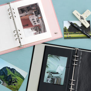 아이코닉 레코드온 6공 바인더 A5 앨범속지(포카 포토카드 인스 네컷 사... 실사용 후기 | 효과 있을까? - 상품 이미지 4