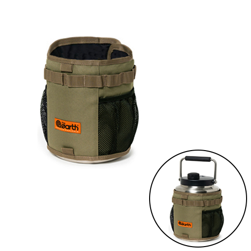 디얼스 램블러 워터저그 케이스 예티 호환 캠핑 등산 물병 커버 하프갤런 올리브