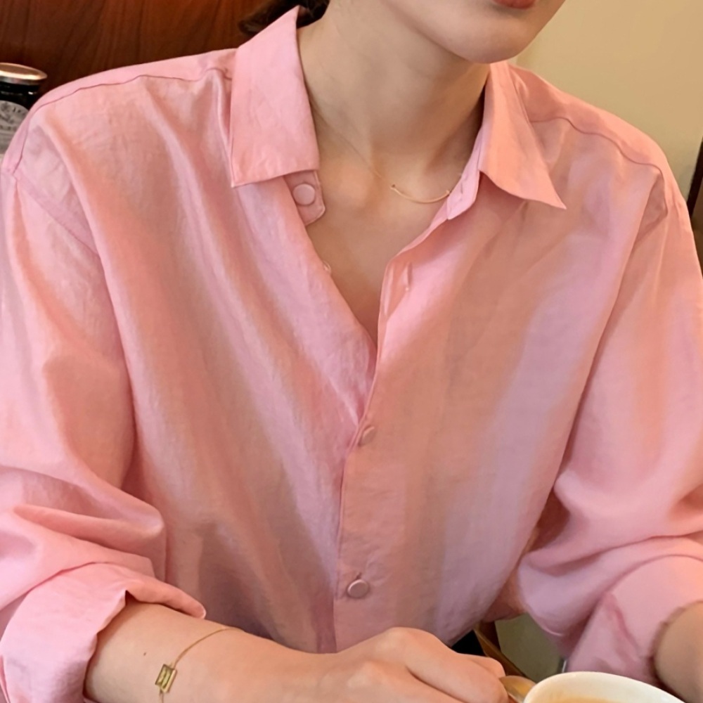 예능 싱어게인3 이해리 핑크색 셔츠 옷 패션 블라우스 남방 착장 정보 02 이미지 1