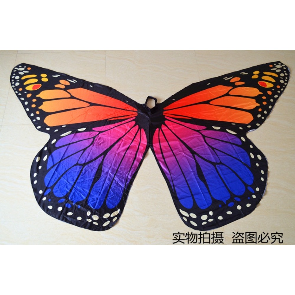 무대 의상 퍼포먼스 나비 날개 무지개 파티 클럽 인싸템 댄스 춤 틱톡 쇼츠 영상 - 상세 이미지 5