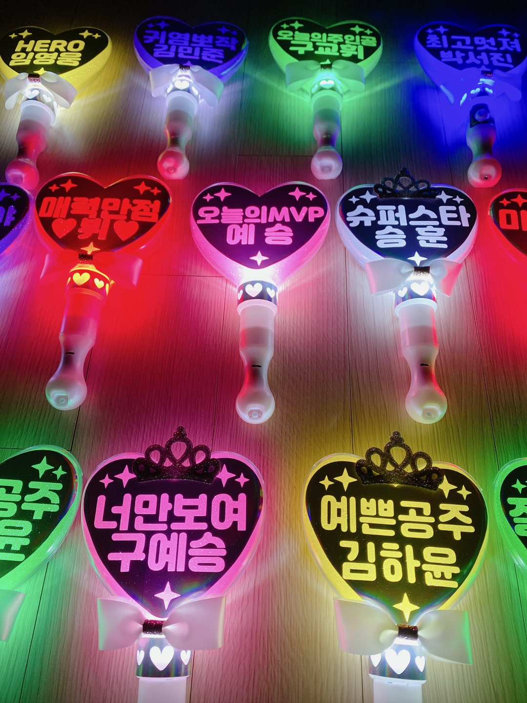 LED 응원봉 어린이집 재롱잔치 콘서트 유치원 발표회 학예회피켓 야광봉홀로그램추가필요없음 이미지 7