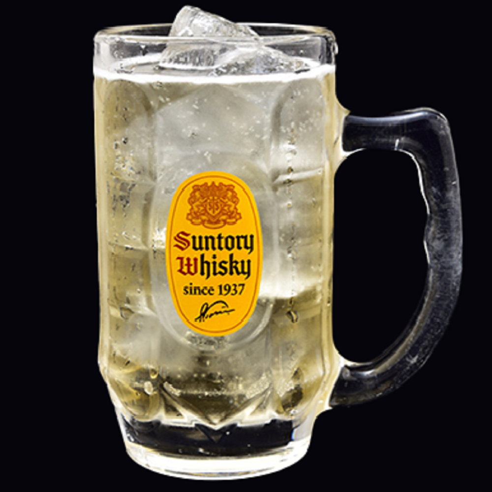 산토리 하이볼잔 일본산 375ML 맥주잔 위스키잔