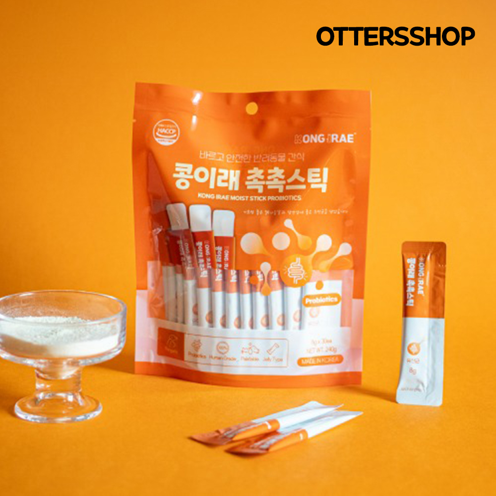 유산균 콩이래 촉촉스틱 휴먼그레이드 소프트 닭가슴살, 240g, 1개 제품 이미지
