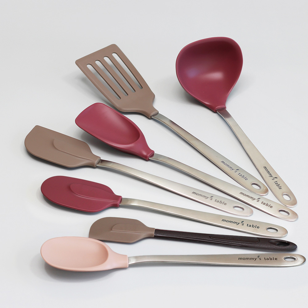 마미스테이블 조리도구 최상급 식품등급 실리콘 알뜰주걱 L 제품 이미지