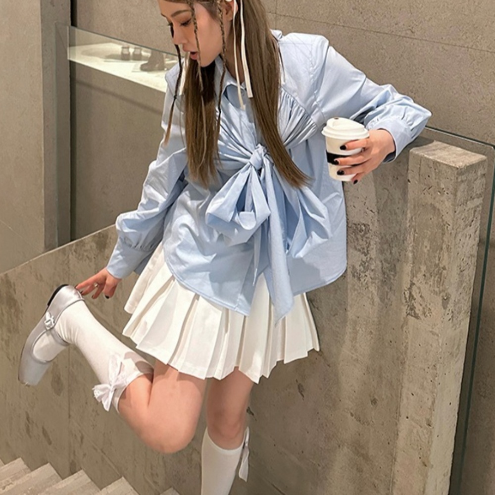 드라마 마이데몬 김유정 리본 블라우스 셔츠 도도희 옷 상의 정보 01 이미지 2