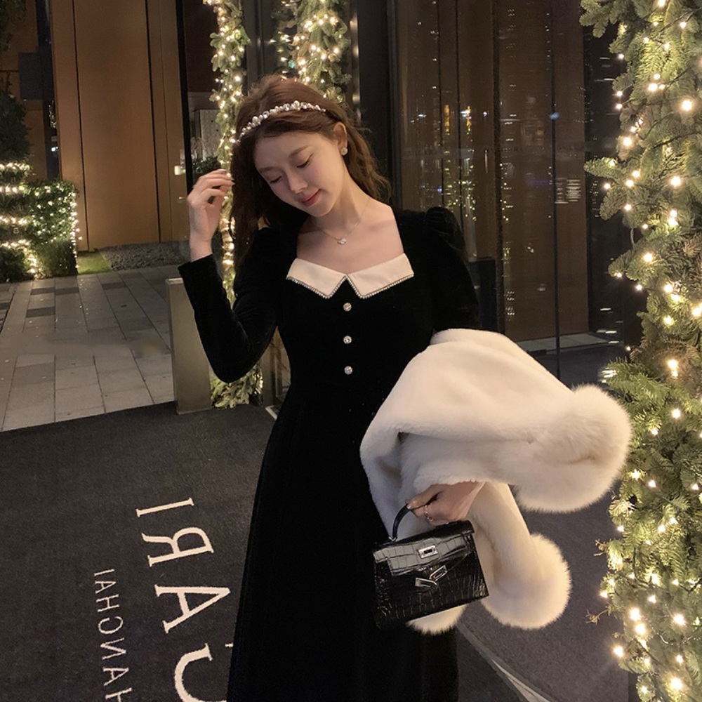 마이데몬 김유정 도도희 겨울 슬림핏 원피스 정유민 진지희 한이주 한유라 옷 패션 착장 이미지 1