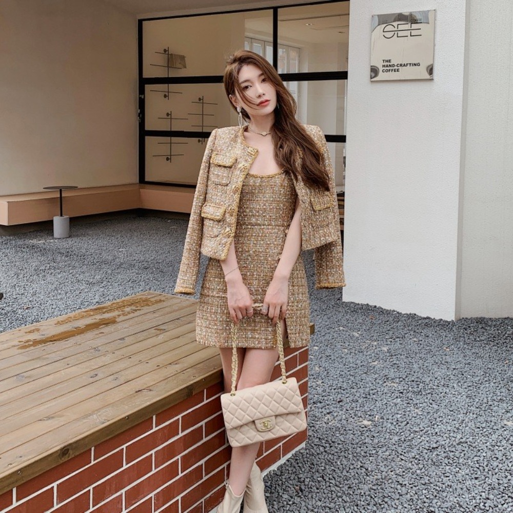 명품스타일 수입 원피스 의류 고퀄 하객 마이데몬 김유정 도도희 옷 패션 이미지 2
