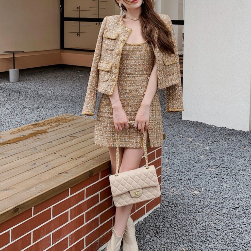 명품스타일 수입 원피스 의류 고퀄 하객 마이데몬 김유정 도도희 옷 패션 이미지