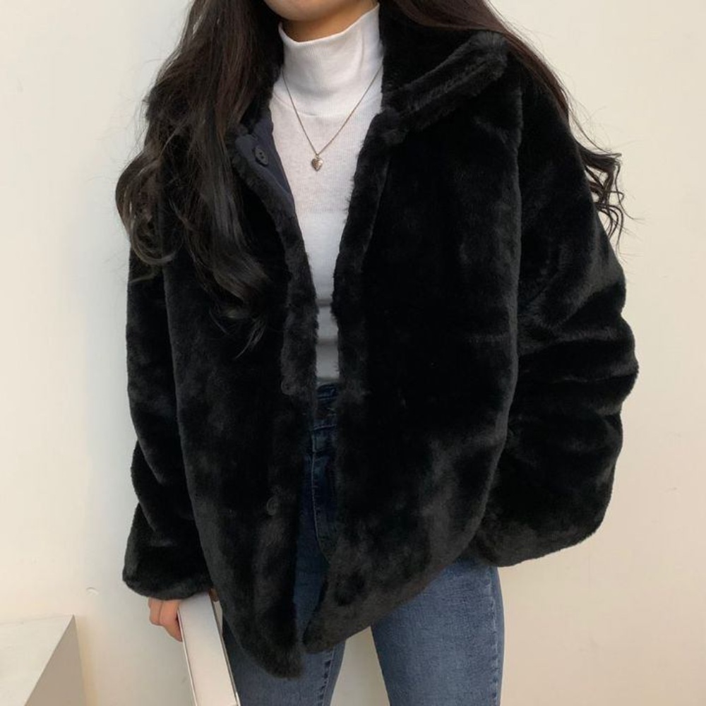 드라마 정신병동에도아침이와요 박보영 양털 자켓 정다은 옷 패션 여성용 아우터 정보 01 이미지 2