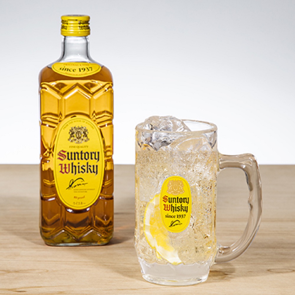 산토리 하이볼잔 일본산 375ML 맥주잔 위스키잔