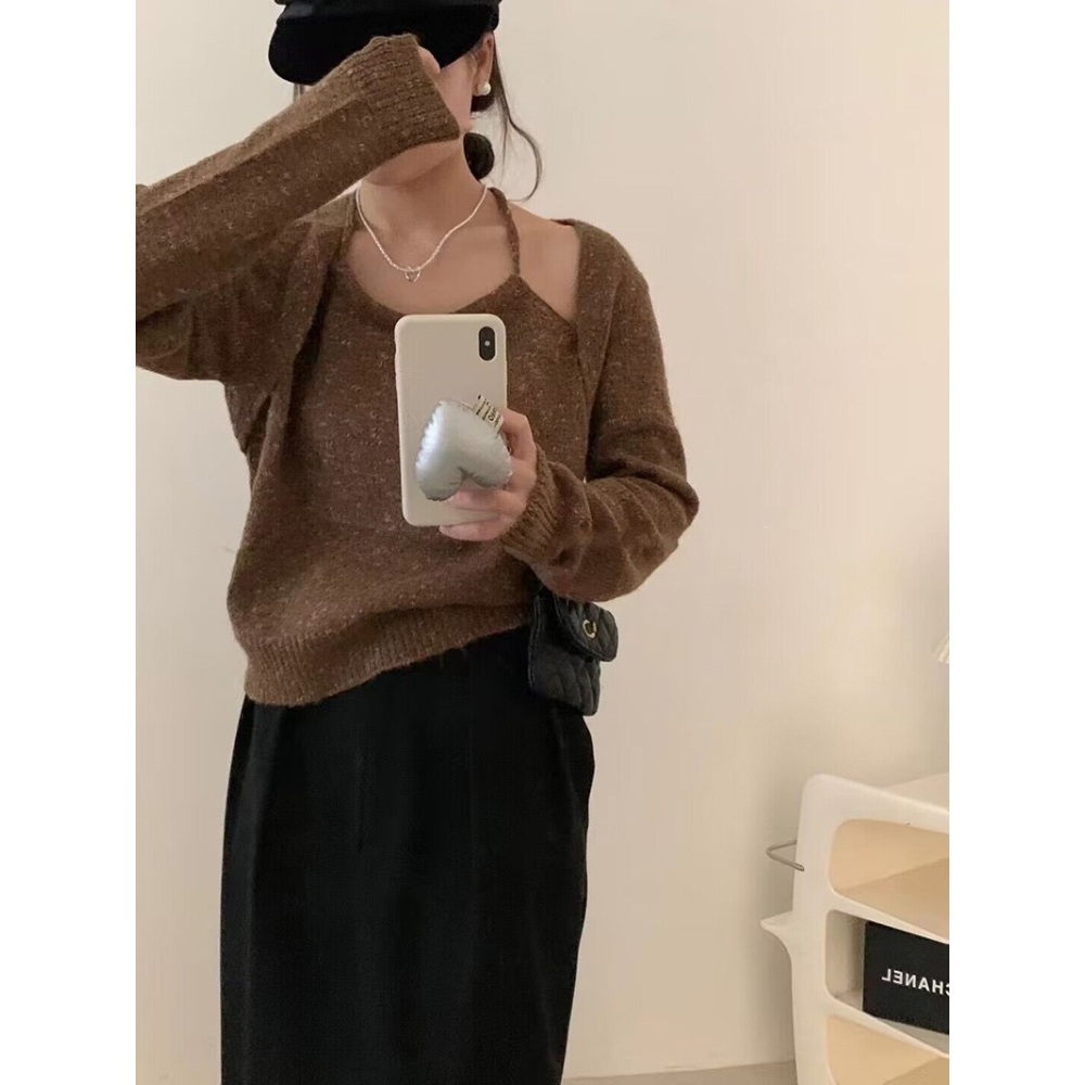 박규영 어깨 트임 니트 한해나 레이어드 스웨터 오늘도사랑스럽개 8회 옷 패션 정보 03 이미지 4