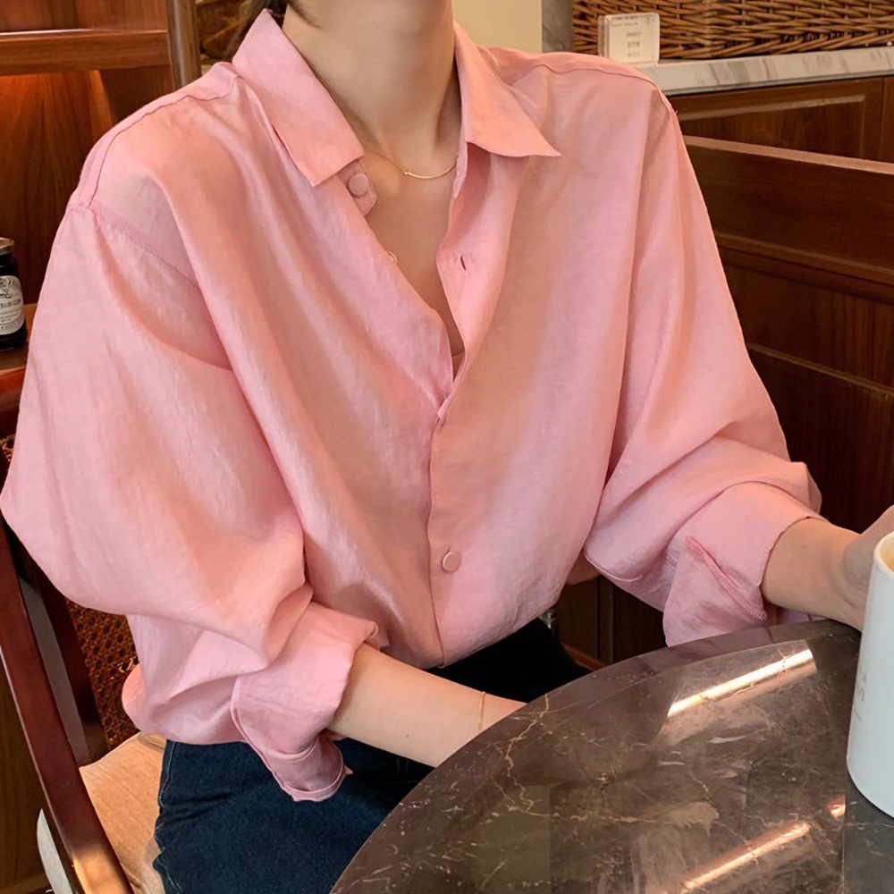 예능 싱어게인3 이해리 핑크색 셔츠 옷 패션 블라우스 남방 착장 정보 02 이미지 2