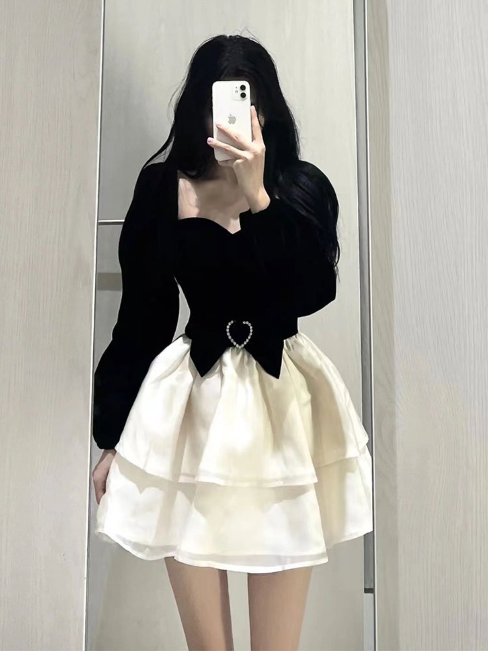 마이데몬 김유정 도도희 원피스 옷 패션 명품스타일 생일파티 프렌치 풍성 스커트 이미지 2